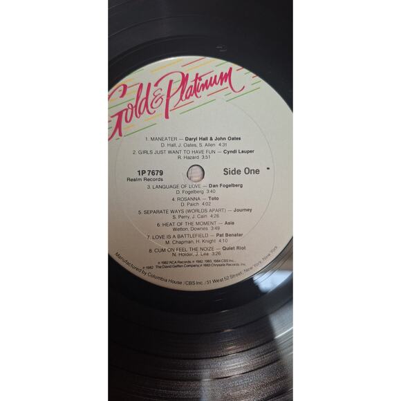 Various Artists- Gold & Platinum- VG/EX- Journey- Police- Hall & Oates- More '83 - Picture 2 of 12